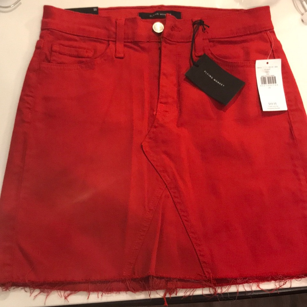 red skirt. NWT